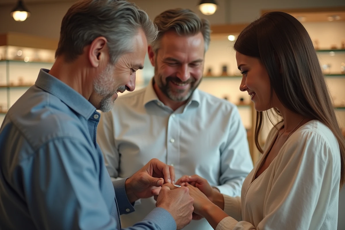 Homme mesurant la taille d