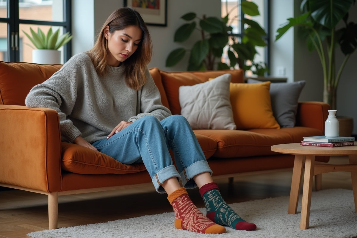 Tendances actuelles en matière de chaussettes fashion